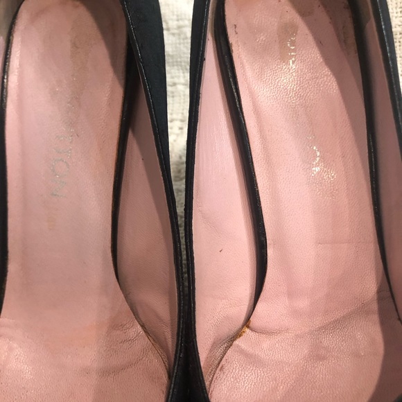 Louis Vuitton Suede Black heels shoe size 36 - Picture 4 of 13